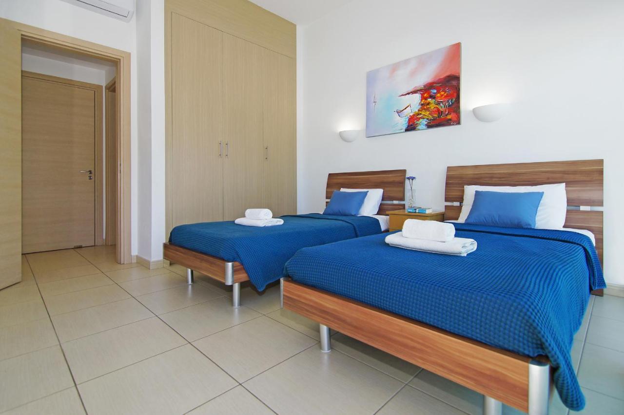 Calypso - Coralli Beachfront Apartment Πρωταράς Εξωτερικό φωτογραφία