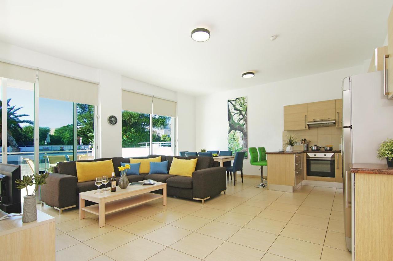 Calypso - Coralli Beachfront Apartment Πρωταράς Εξωτερικό φωτογραφία