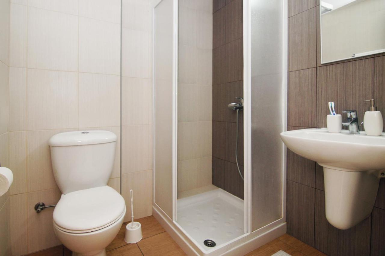 Calypso - Coralli Beachfront Apartment Πρωταράς Εξωτερικό φωτογραφία