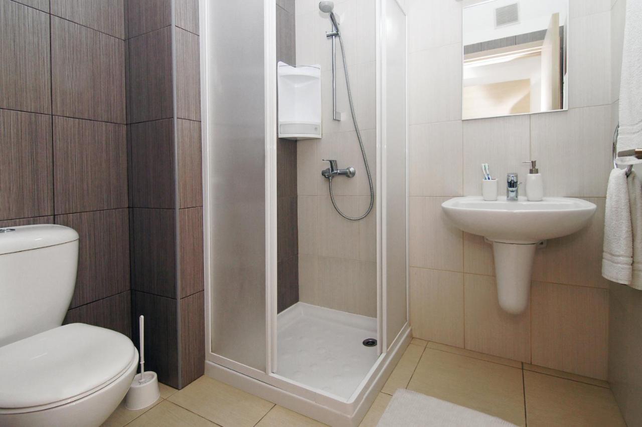 Calypso - Coralli Beachfront Apartment Πρωταράς Εξωτερικό φωτογραφία