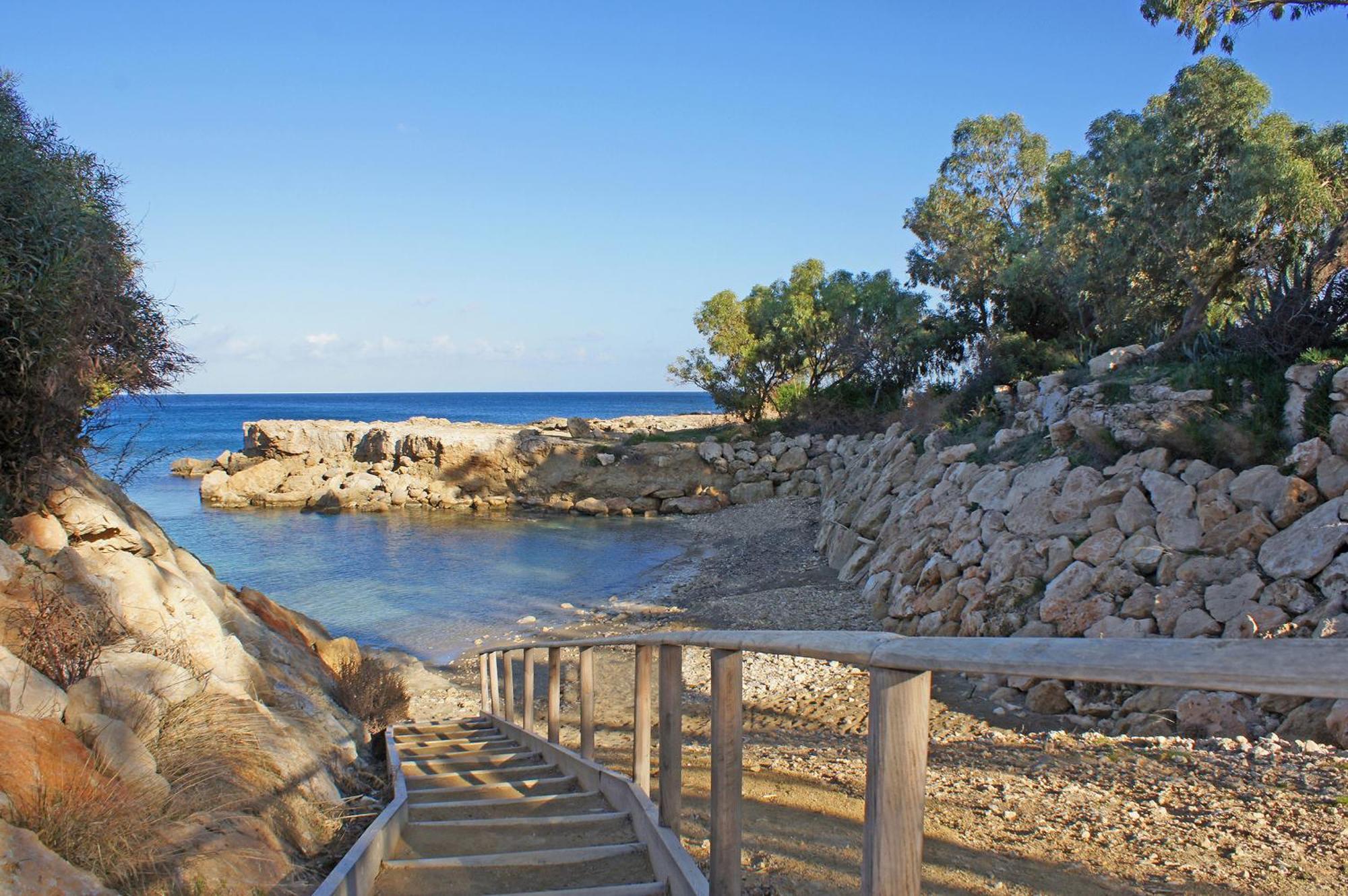 Calypso - Coralli Beachfront Apartment Πρωταράς Εξωτερικό φωτογραφία